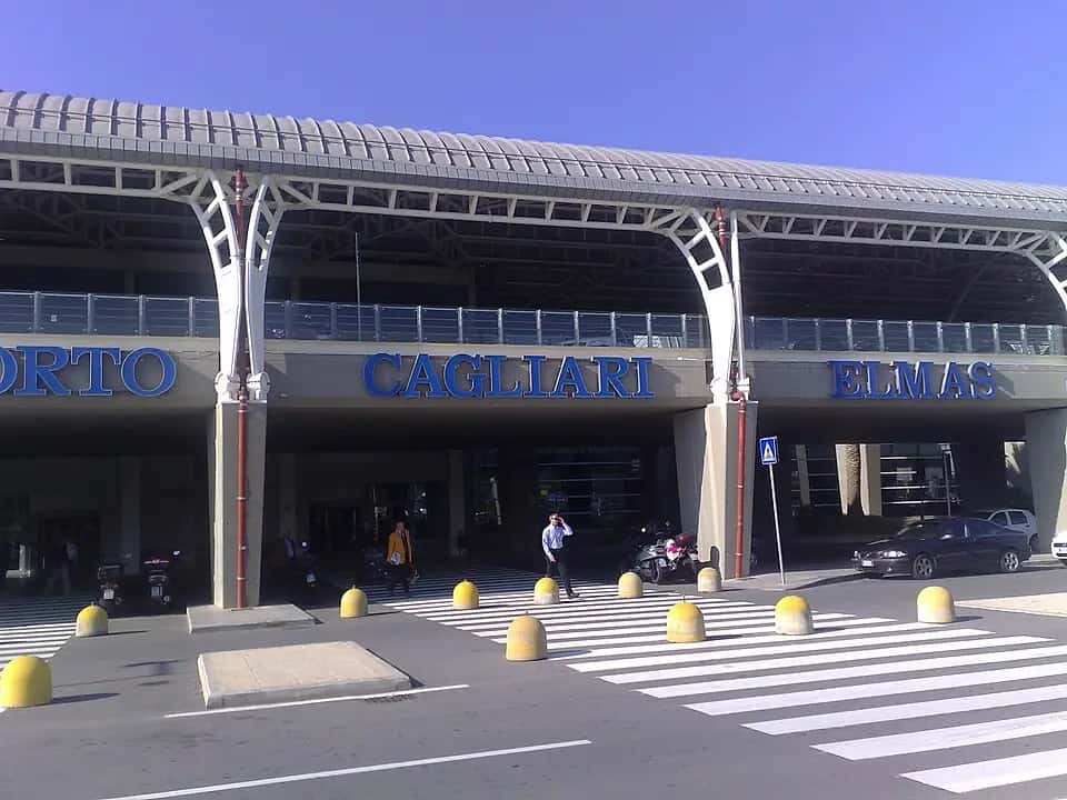 Letiště Cagliari — pohled na letiště