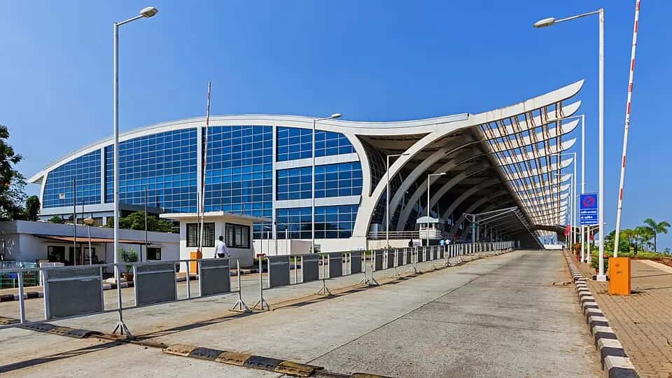 Letiště Goa — pohled na letiště
