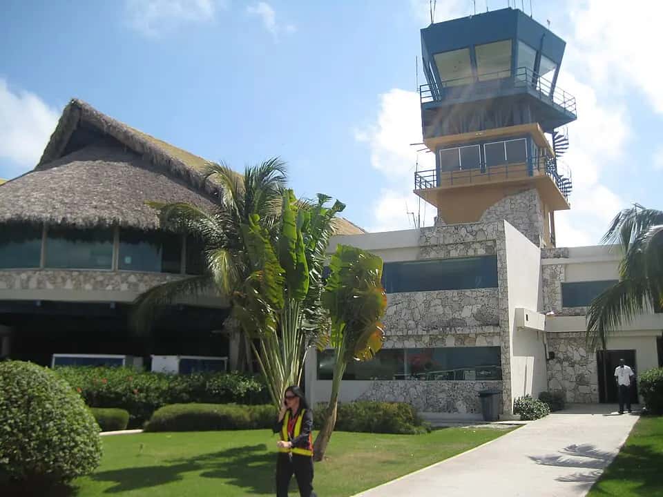 Letiště Punta Cana — pohled na letiště