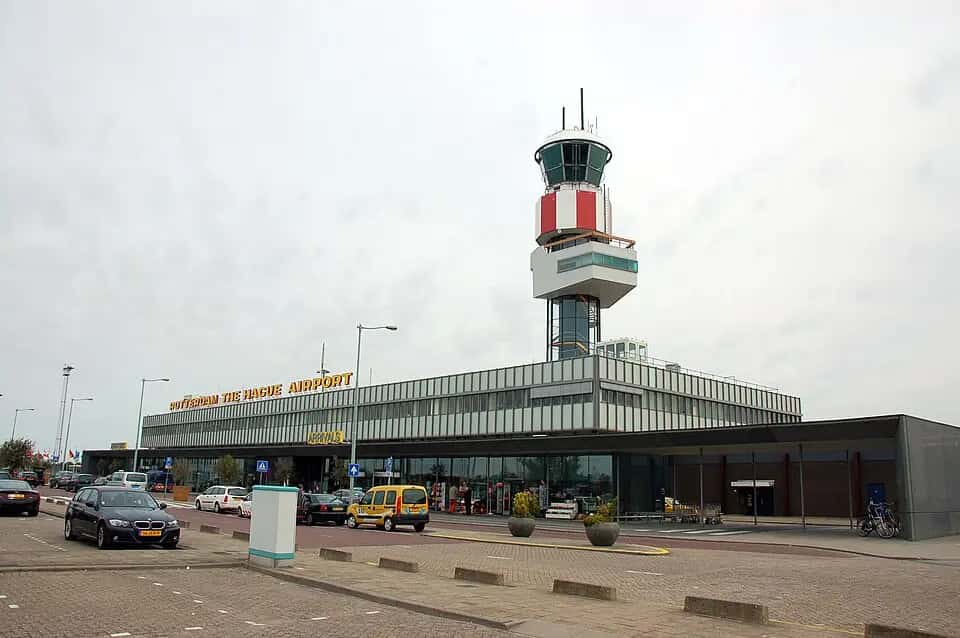 Letiště Rotterdam/Haag — pohled na letiště