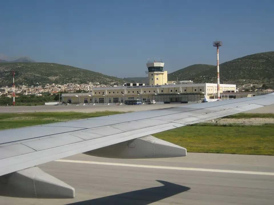 Letiště Samos — pohled na letiště