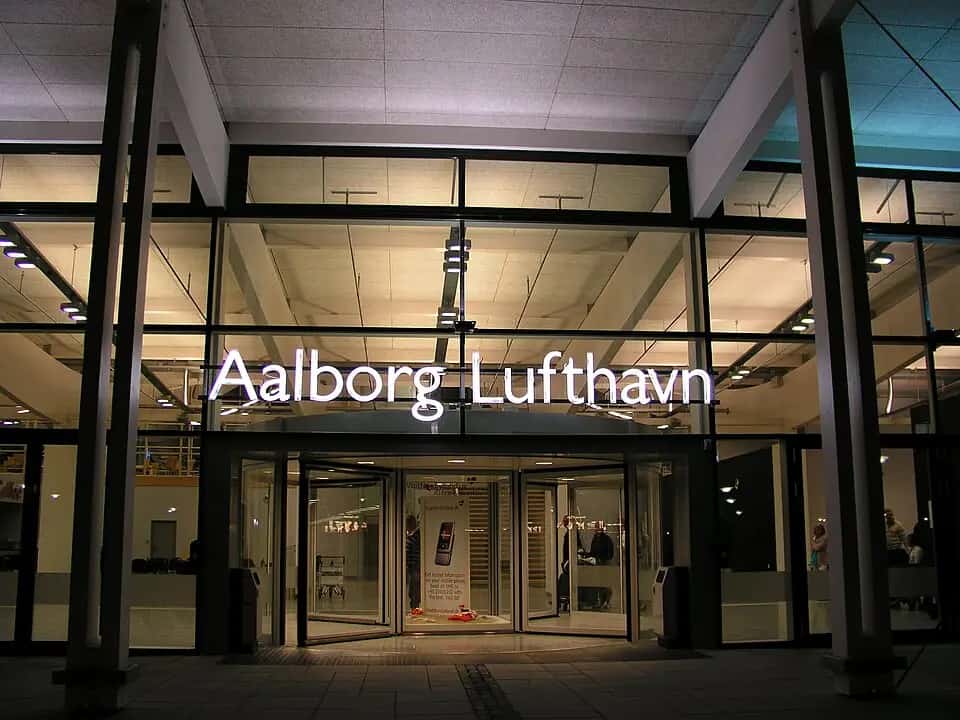 Letiště Aalborg — pohled na letiště