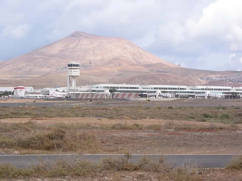 Letiště César Manrique Lanzarote — pohled na letiště