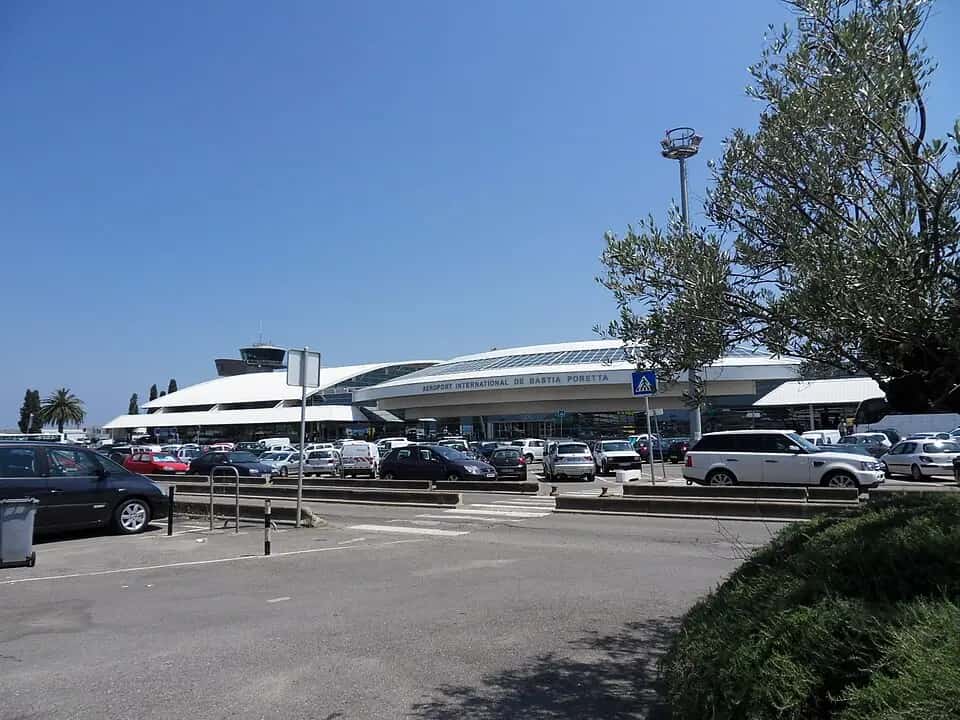 Letiště Bastia — pohled na letiště
