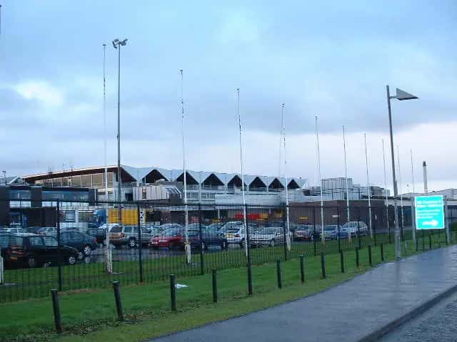 Letiště Belfast — pohled na letiště