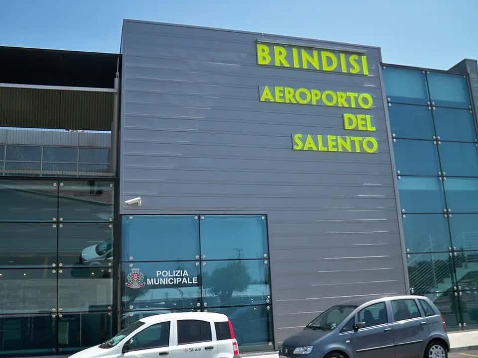 Letiště Brindisi — pohled na letiště