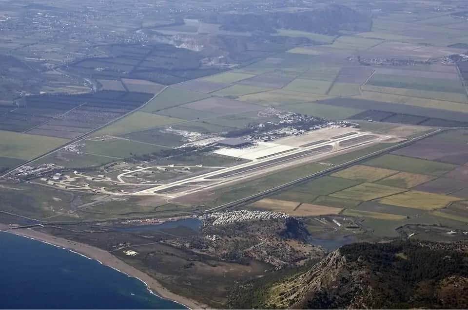 Letiště Dalaman — pohled na letiště