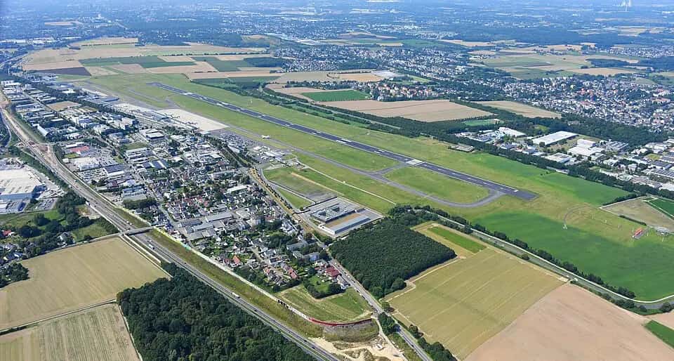 Letiště Dortmund — pohled na letiště