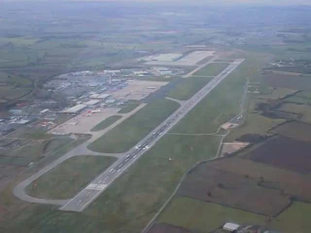 Letiště East Midlands — pohled na letiště