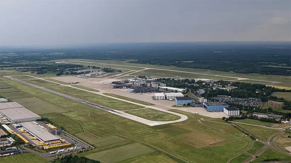 Letiště Hannover — pohled na letiště
