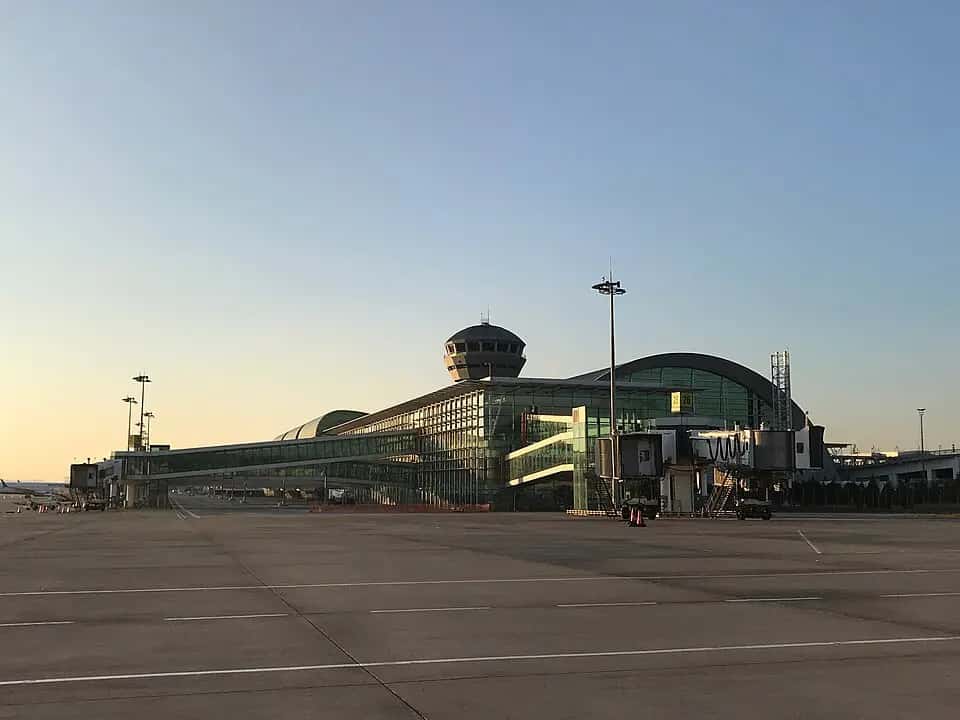 Letiště Izmir — pohled na letiště