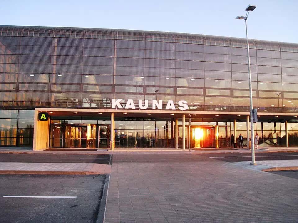 Letiště Kaunas — pohled na letiště