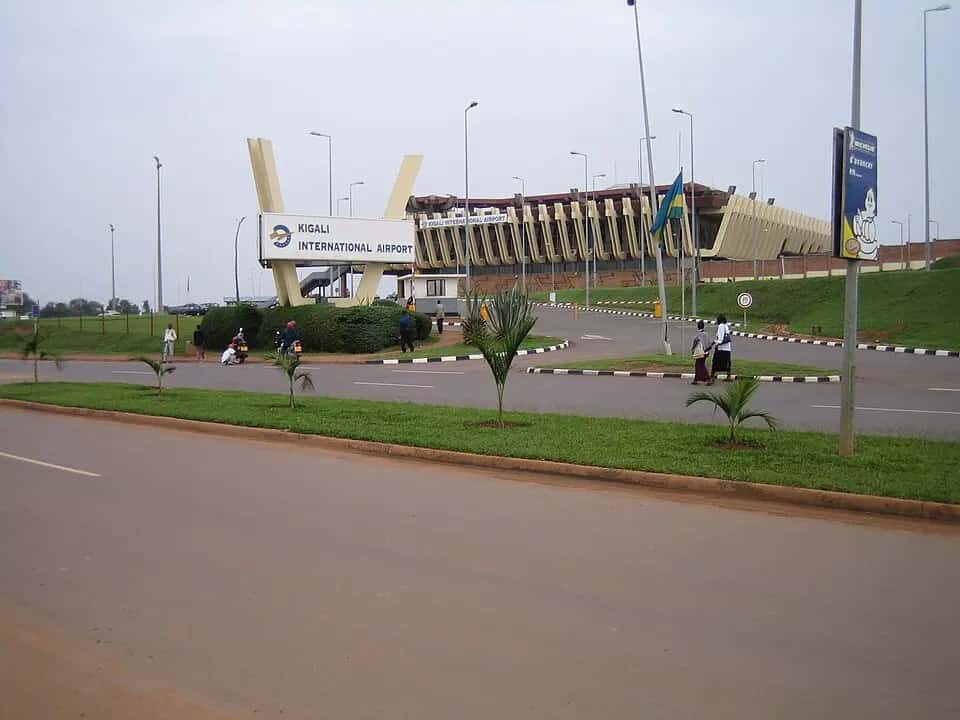 Mezinárodní letiště Kigali — pohled na letiště