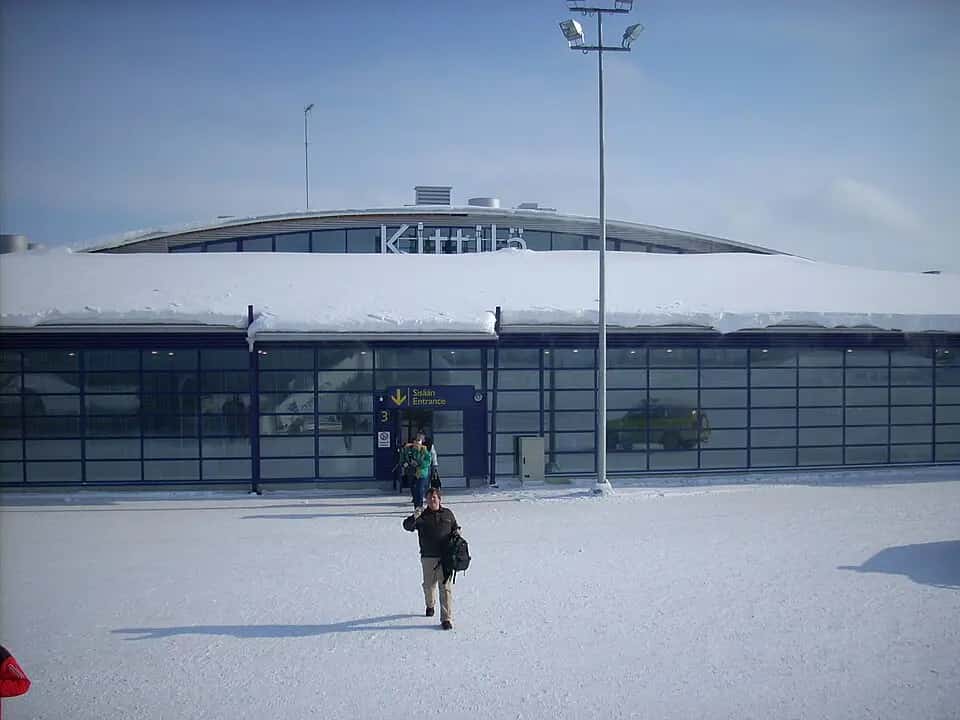 Letiště Kittilä — pohled na letiště