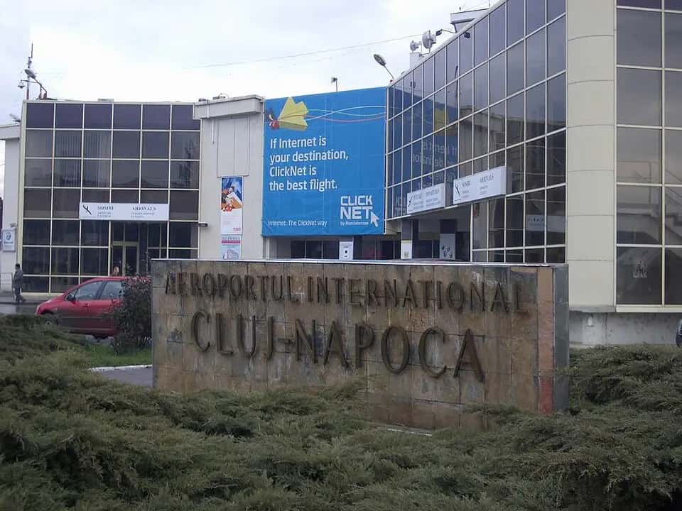Letiště Kluž — pohled na letiště