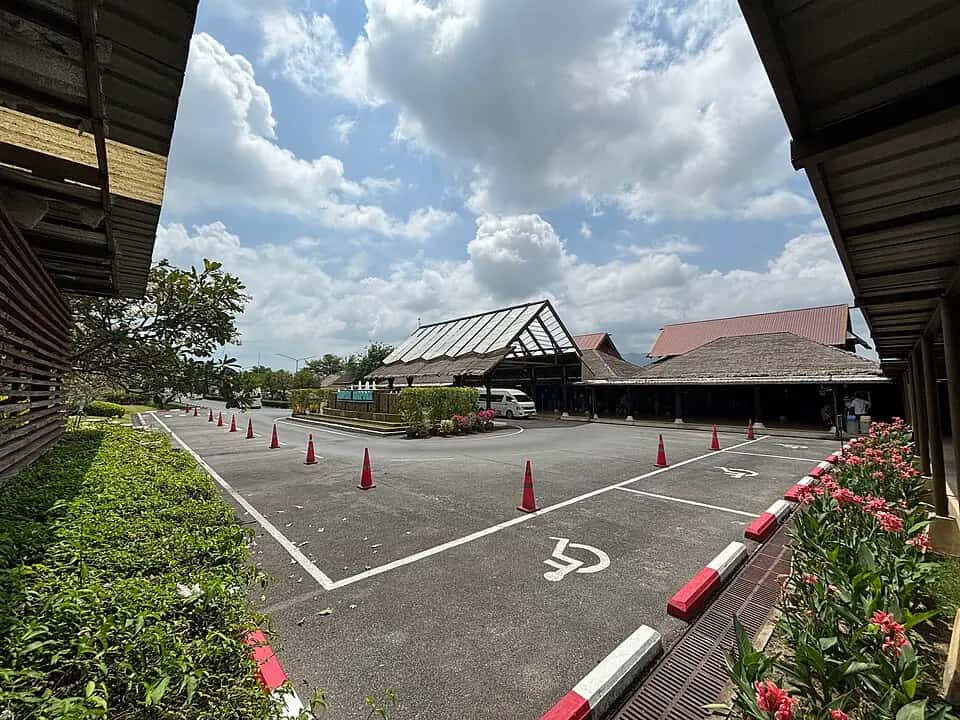 Letiště Ko Samui — pohled na letiště