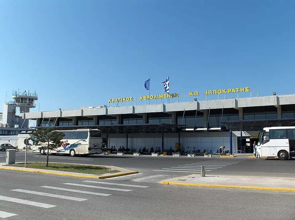 Letiště Kós — pohled na letiště