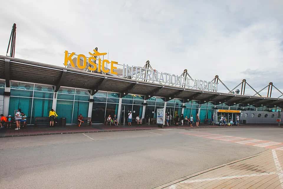 Letiště Košice — pohled na letiště