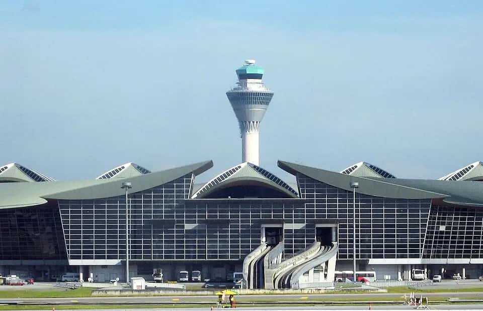 Mezinárodní letiště Kuala Lumpur — pohled na letiště