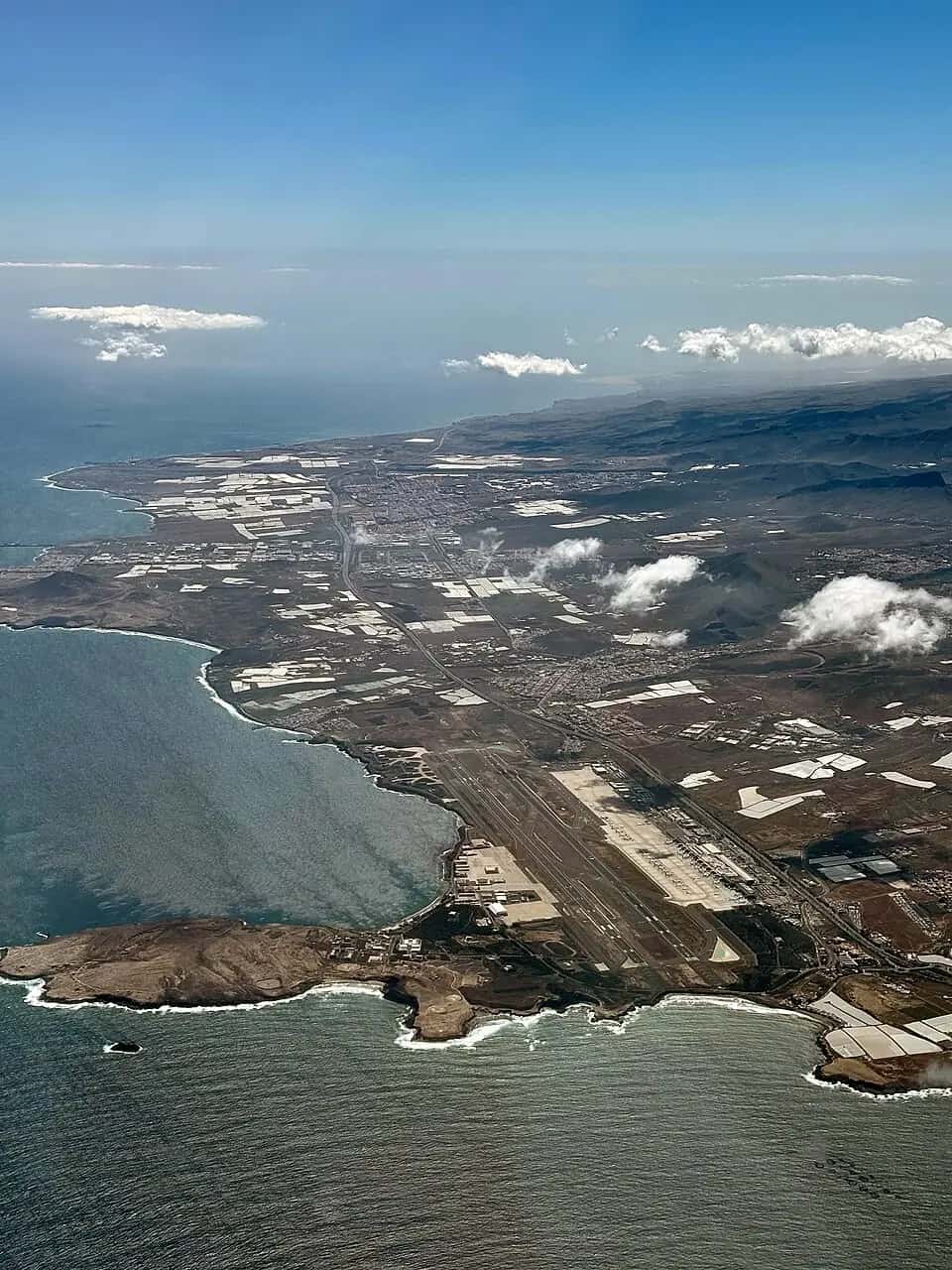Letiště Gran Canaria — pohled na letiště