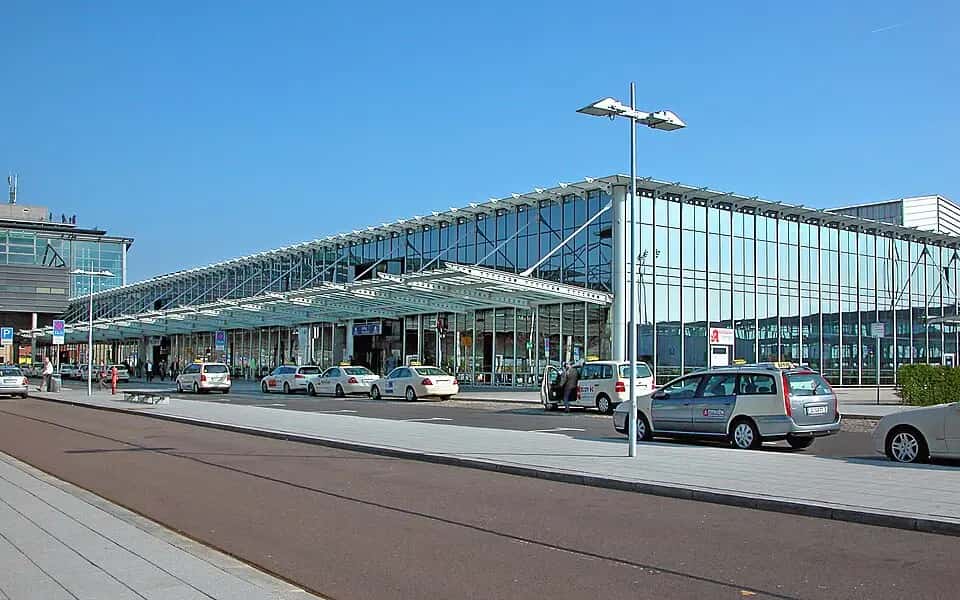 Letiště Lipsko/Halle — pohled na letiště