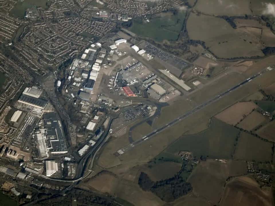 Letiště London Luton — pohled na letiště