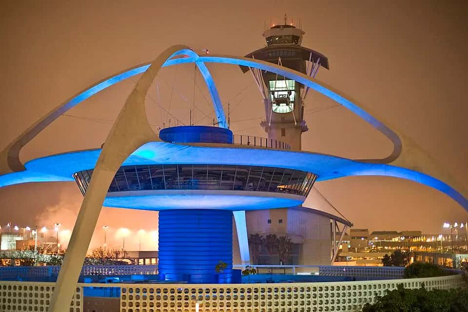 Letiště Los Angeles — pohled na letiště