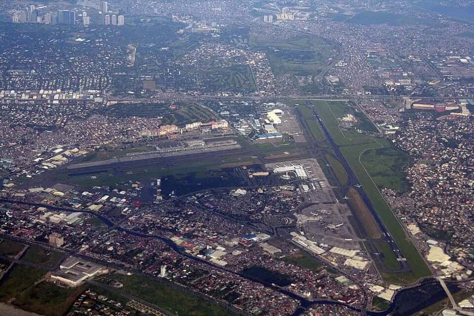 Letiště Manila — pohled na letiště