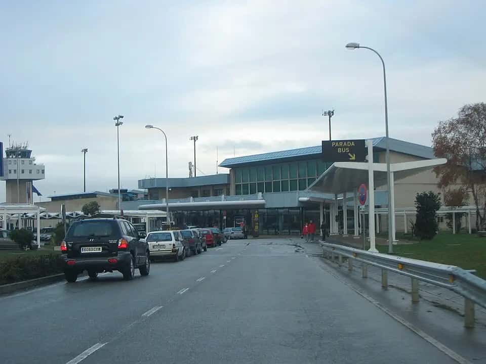 Letiště Oviedo — pohled na letiště