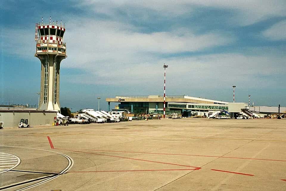 Letiště Palermo — pohled na letiště