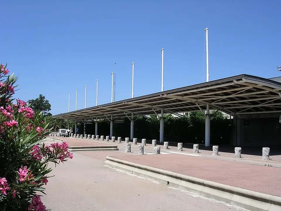 Letiště Porto-Vecchio — pohled na letiště