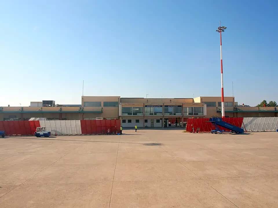 Letiště Preveza — pohled na letiště