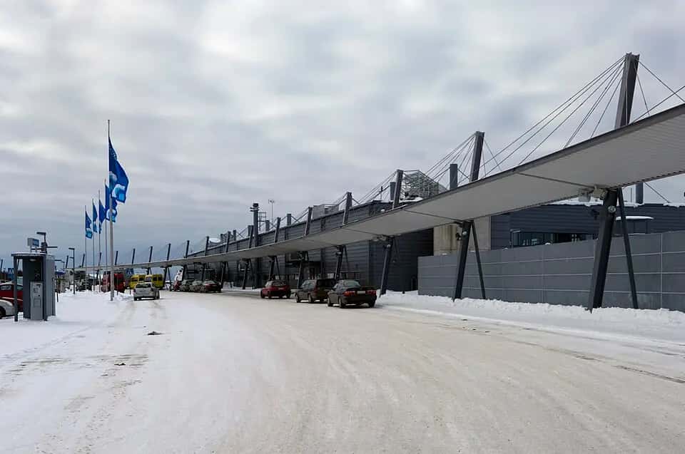 Letiště Rovaniemi — pohled na letiště