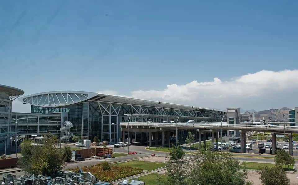 Letiště Santiago de Chile — pohled na letiště