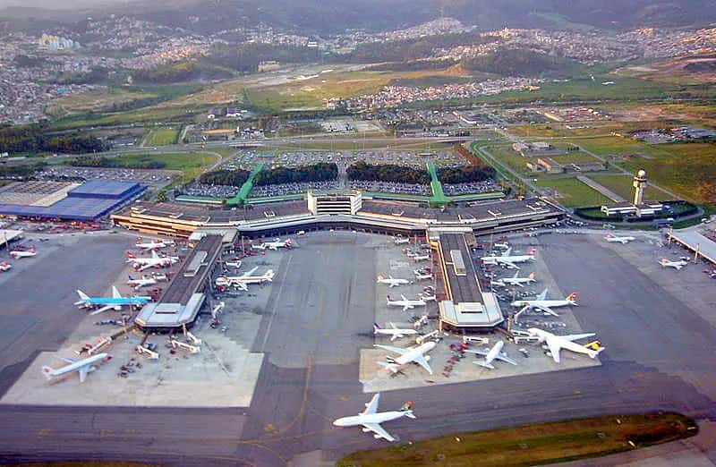 Letiště São Paulo-Guarulhos — pohled na letiště