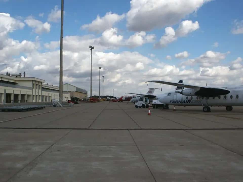 Letiště Sevilla — pohled na letiště