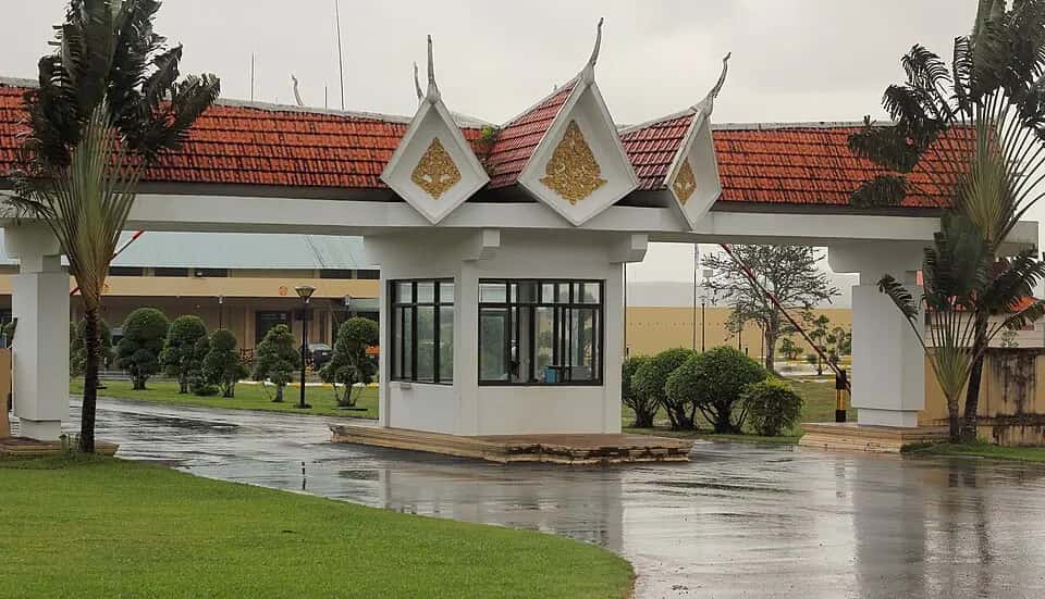 Letiště Sihanoukville — pohled na letiště