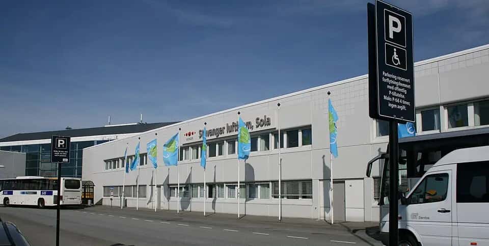 Letiště Stavanger — pohled na letiště