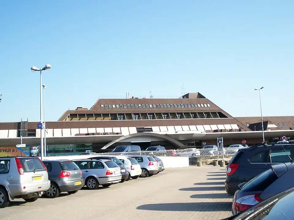 Letiště Štrasburk — pohled na letiště