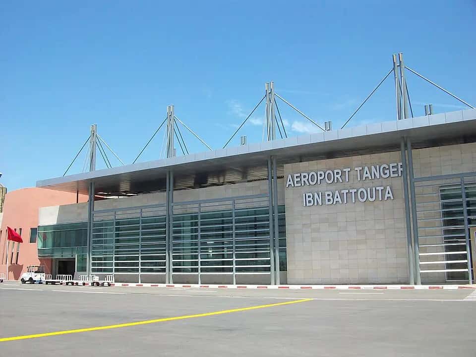 Letiště Tanger — pohled na letiště