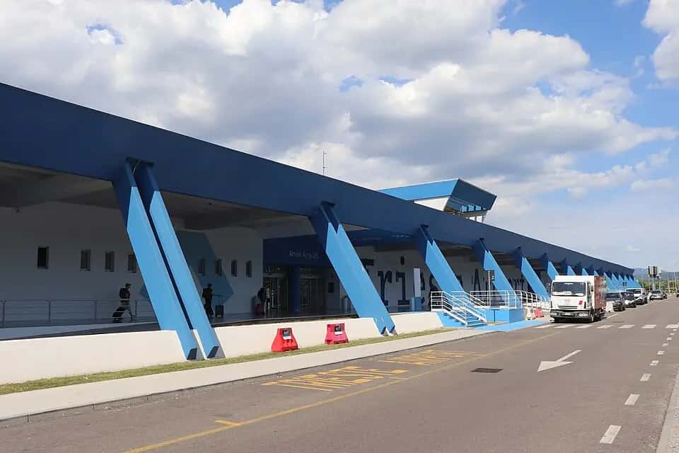 Letiště Terst — pohled na letiště