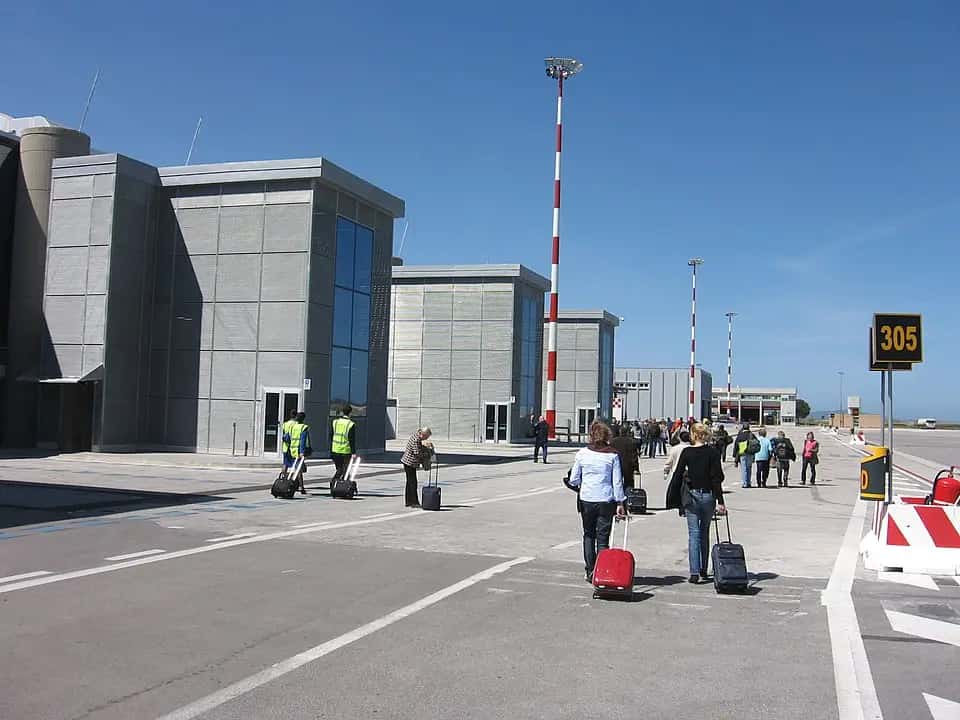 Letiště Trapani — pohled na letiště