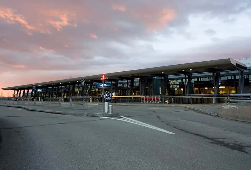 Letiště Trondheim — pohled na letiště