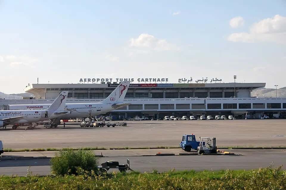 Letiště Tunis–Kartágo — pohled na letiště