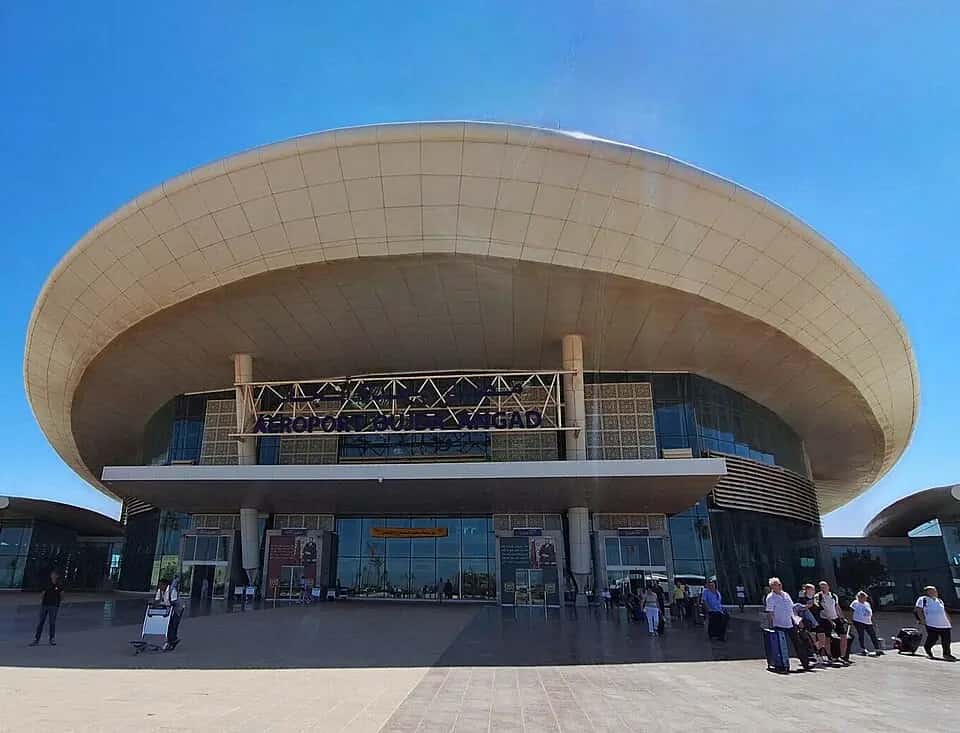 Letiště Udžda — pohled na letiště