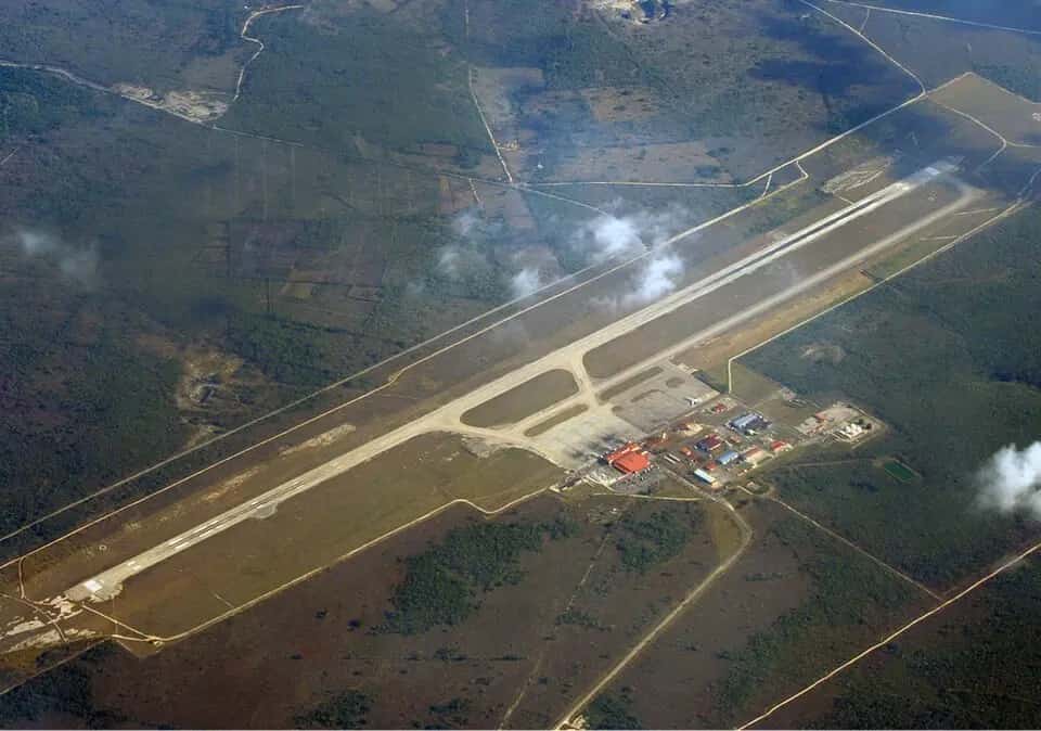 Letiště Varadero — pohled na letiště