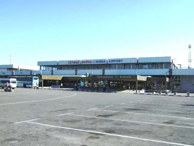 Letiště Varna — pohled na letiště